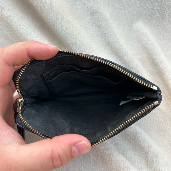 Black Coach Patent Leather Wristlet - Picture 6 of 6